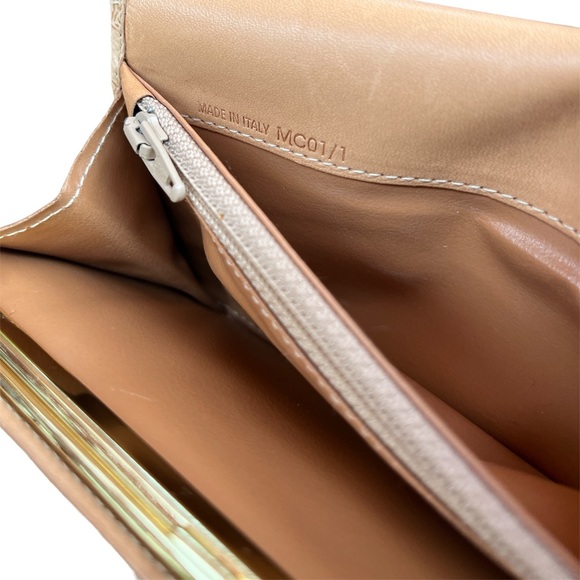 CELINE MACADAM Triomphe Vintage Leather Wallet - Picture 7 of 7